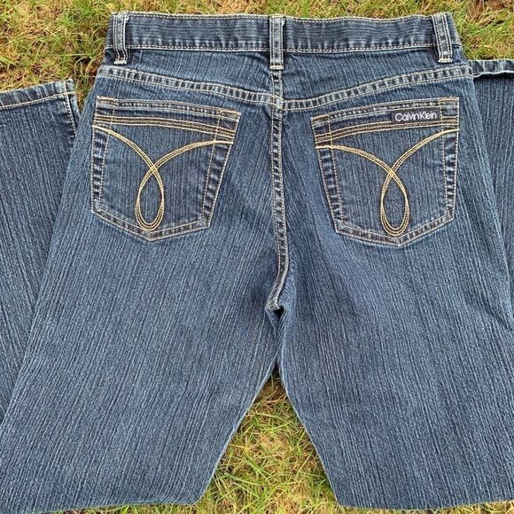 CALVIN KLEIN flare Jeans size 4 - Picture 2 of 7